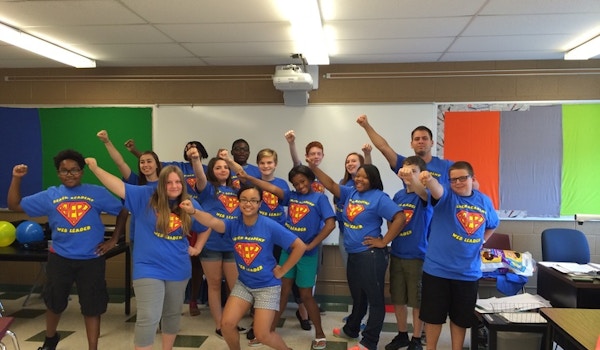 Web Leaders Are Superheroes! T-Shirt Photo