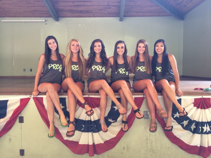 Pine Richland Color Guard At Kennywood T-Shirt Photo