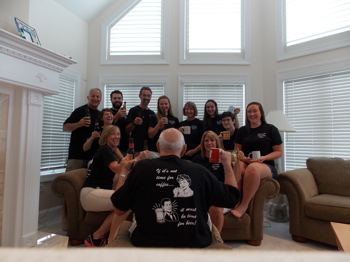 If It's Not Time For Coffee...It Must Be Time For Beer! T-Shirt Photo