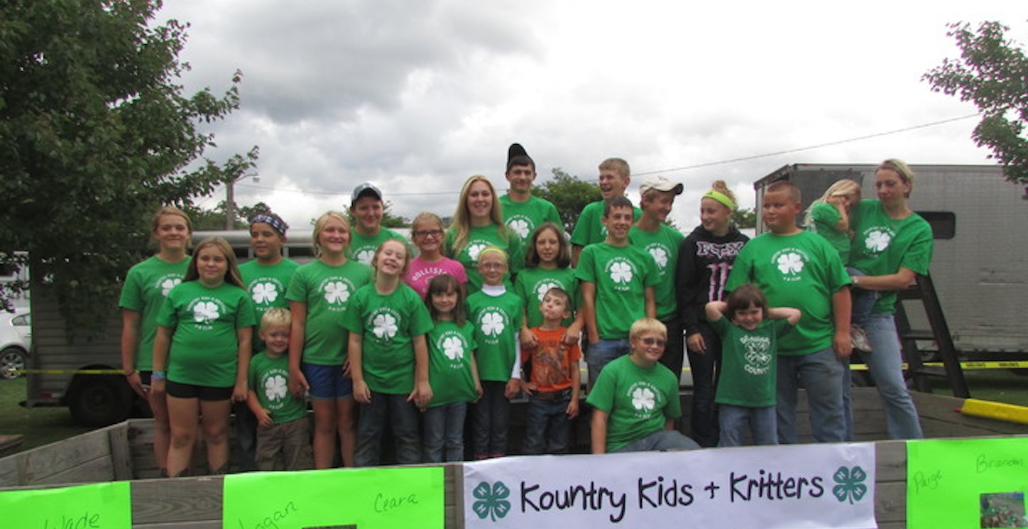 Kountry Kids And Kritters 4 H Group T-Shirt Photo