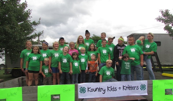 Kountry Kids And Kritters 4 H Group T-Shirt Photo