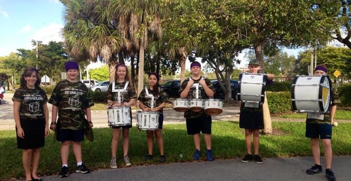Gloria Dei Drumline   Orange Blossom Parade T-Shirt Photo