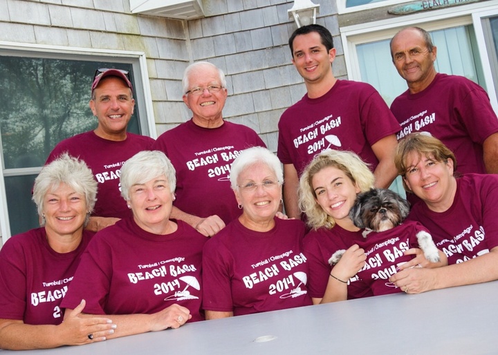 Family Get Together In Long Beach Islandy T-Shirt Photo