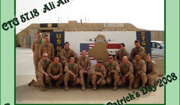 Vp47 St. Paddy's In Iraq!!! No Green Beer : ( T-Shirt Photo