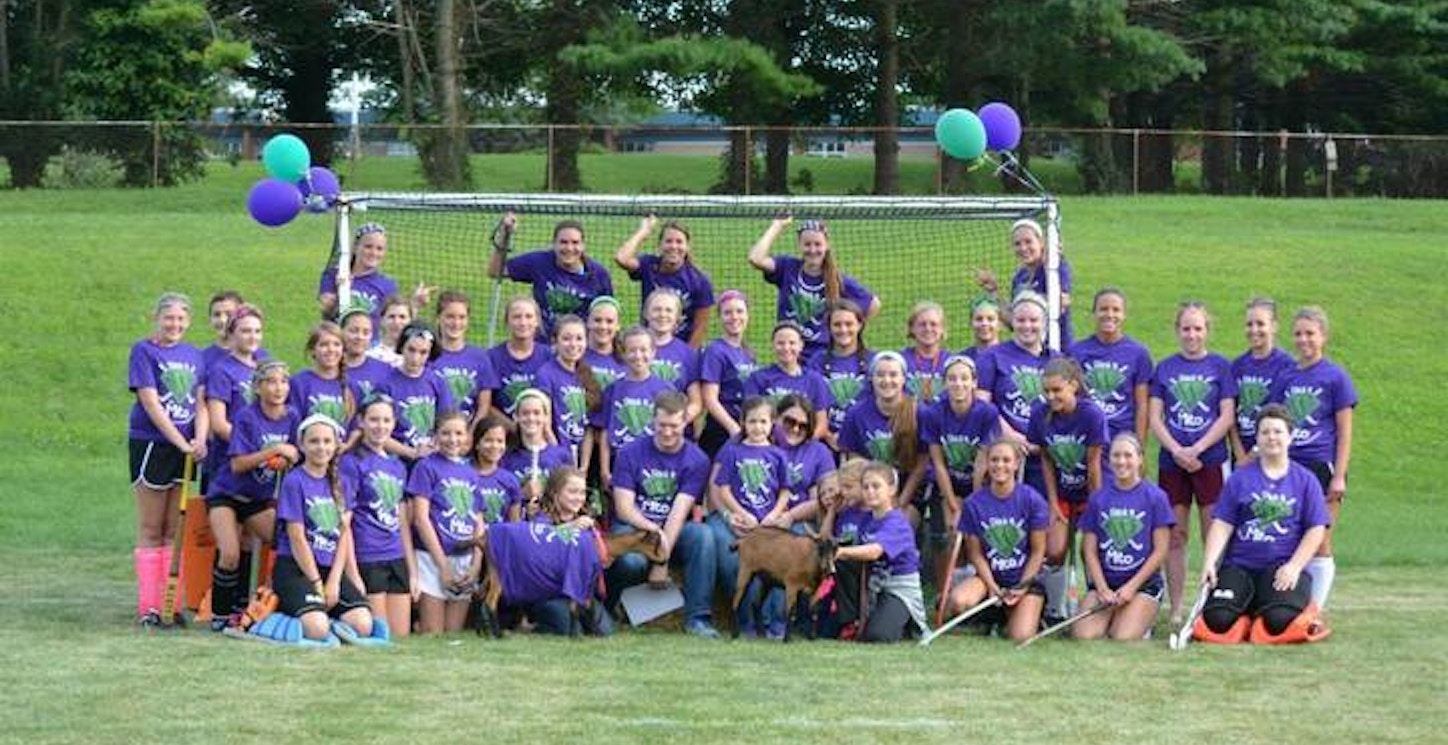 Stick It To Mito Field Hockey Charity Event.   T-Shirt Photo