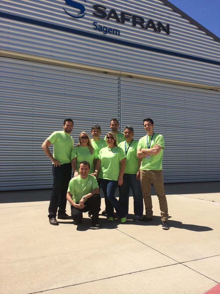 Sagem Avionics Sailing Team 2014 T-Shirt Photo