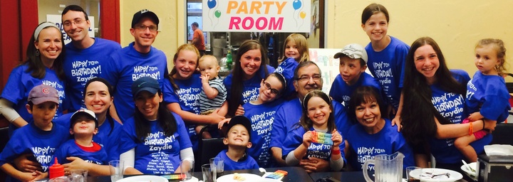 Zaydie Brown's 70th Birthday T-Shirt Photo