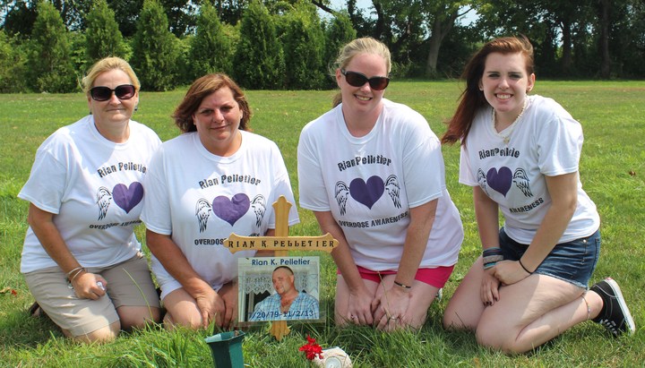 Rian Pelletier Overdose Awareness T-Shirt Photo