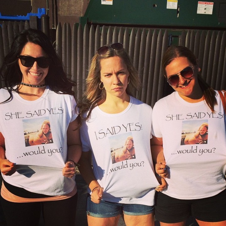 She Said Yes! ...Would You? T-Shirt Photo