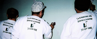 The Boys Hard At Work....Errr Sorta! T-Shirt Photo