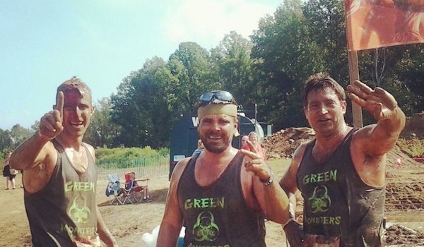 The Green Monsters Win 1st 2nd And 3rd At The Zombie Mud Run! T-Shirt Photo
