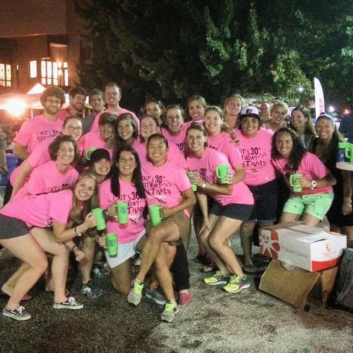 Caits 30th Bday Fistivities T-Shirt Photo