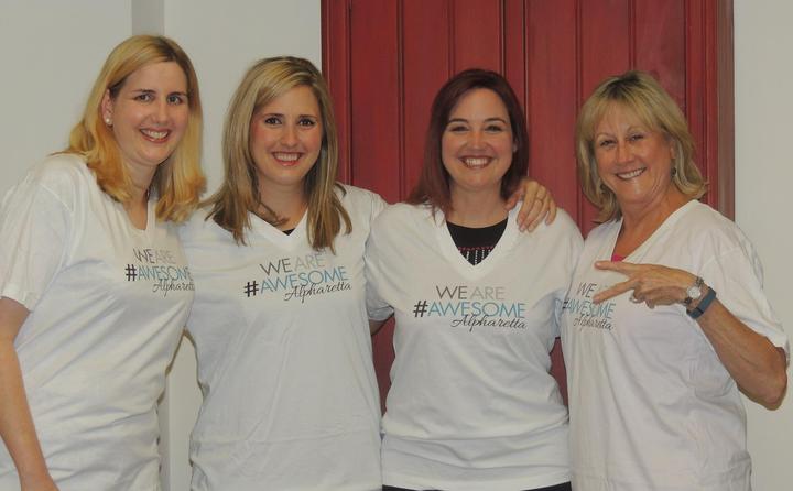 Awesome Alpharetta, Georgia Team Gears Up For The Annual Mayor's Challenge.  T-Shirt Photo