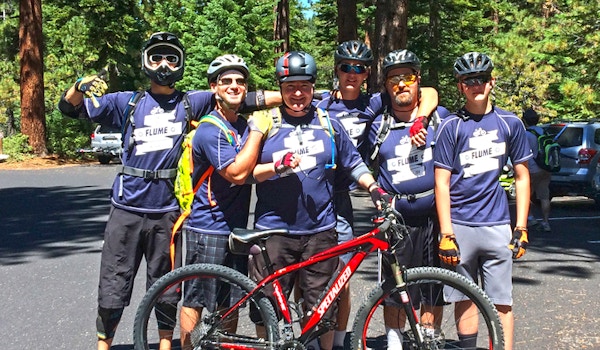 Flume Trail Family Reunion Mountain Bike Event Ride T-Shirt Photo
