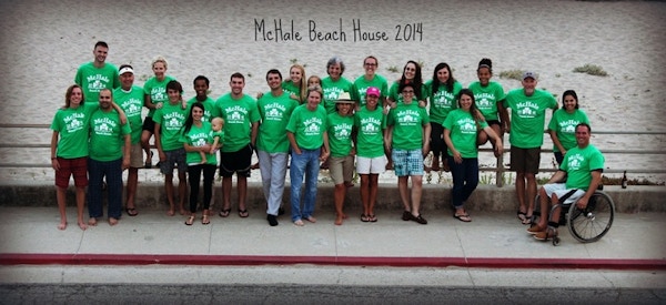 Mc Hale Family Beach House 2014 T-Shirt Photo