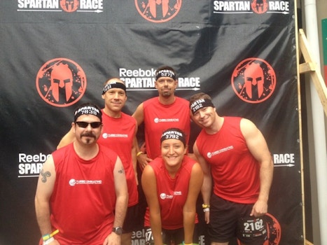 Turbo Consulting Team At The Spartan Race T-Shirt Photo