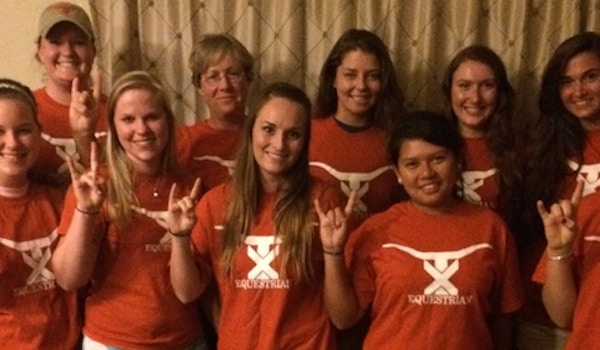 Equestrian Team At The University Of Texas At Austin T-Shirt Photo