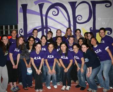 Alpha Xi Delta Relays For L Ife T-Shirt Photo