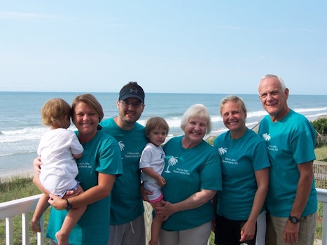 Family Fun On Topsail Island! T-Shirt Photo