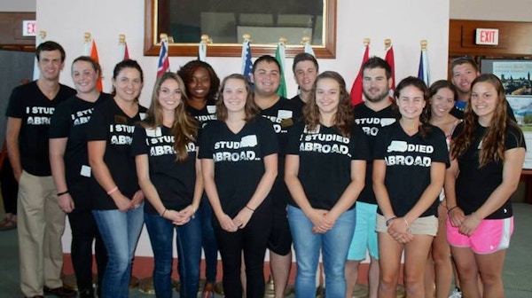 Returnee Study Abroad Students T-Shirt Photo
