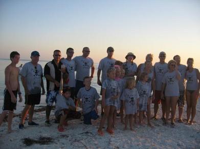 Backwater Pirate Sunset At Boca Grande Key T-Shirt Photo