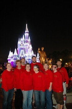Christmas At Disneyworld T-Shirt Photo