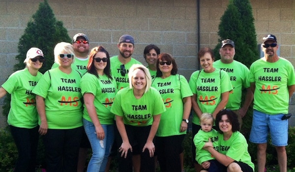 Picture of Ms Walk Team Hassler Custom T-Shirt Design Ms Walk Team Hassler T-Shirt Photo