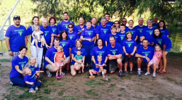 "We Are Family...    Down By The Riverside." T-Shirt Photo