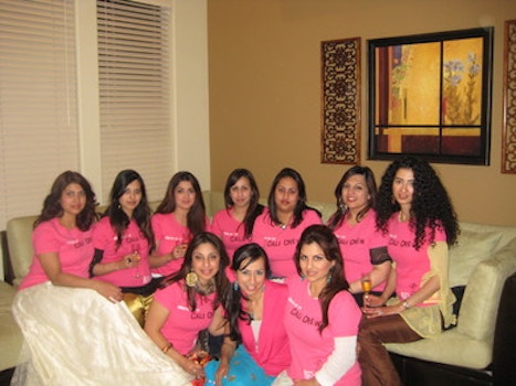 Shaza's Bridal Shower Hosted By The Cali Crew T-Shirt Photo