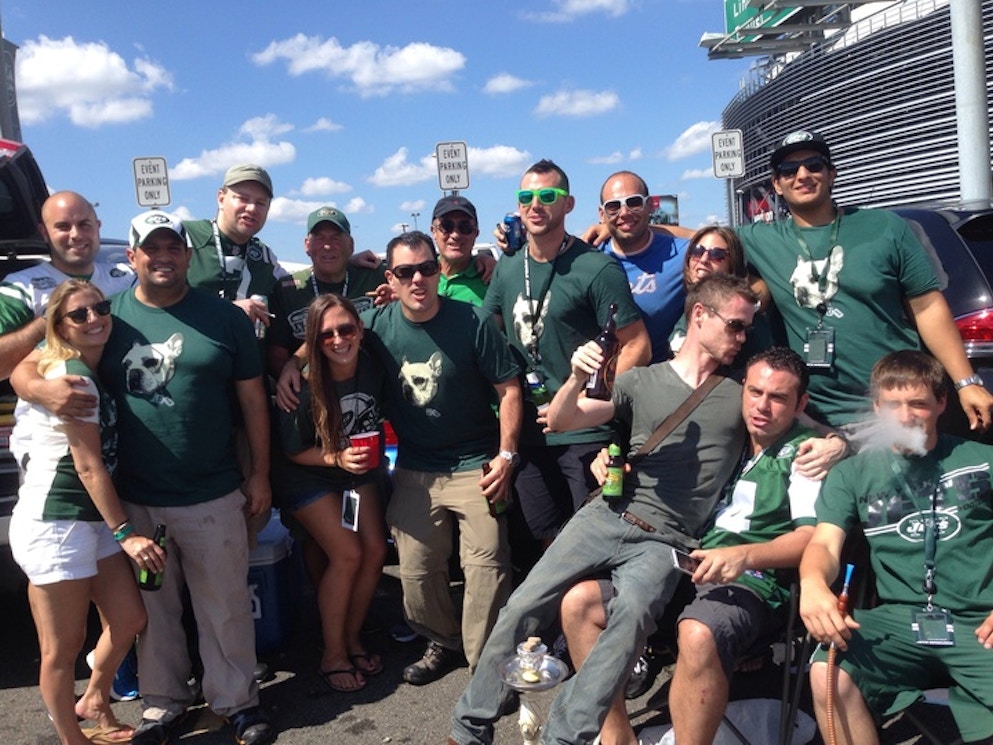 D1 Tailgate   Jets Home Opener T-Shirt Photo