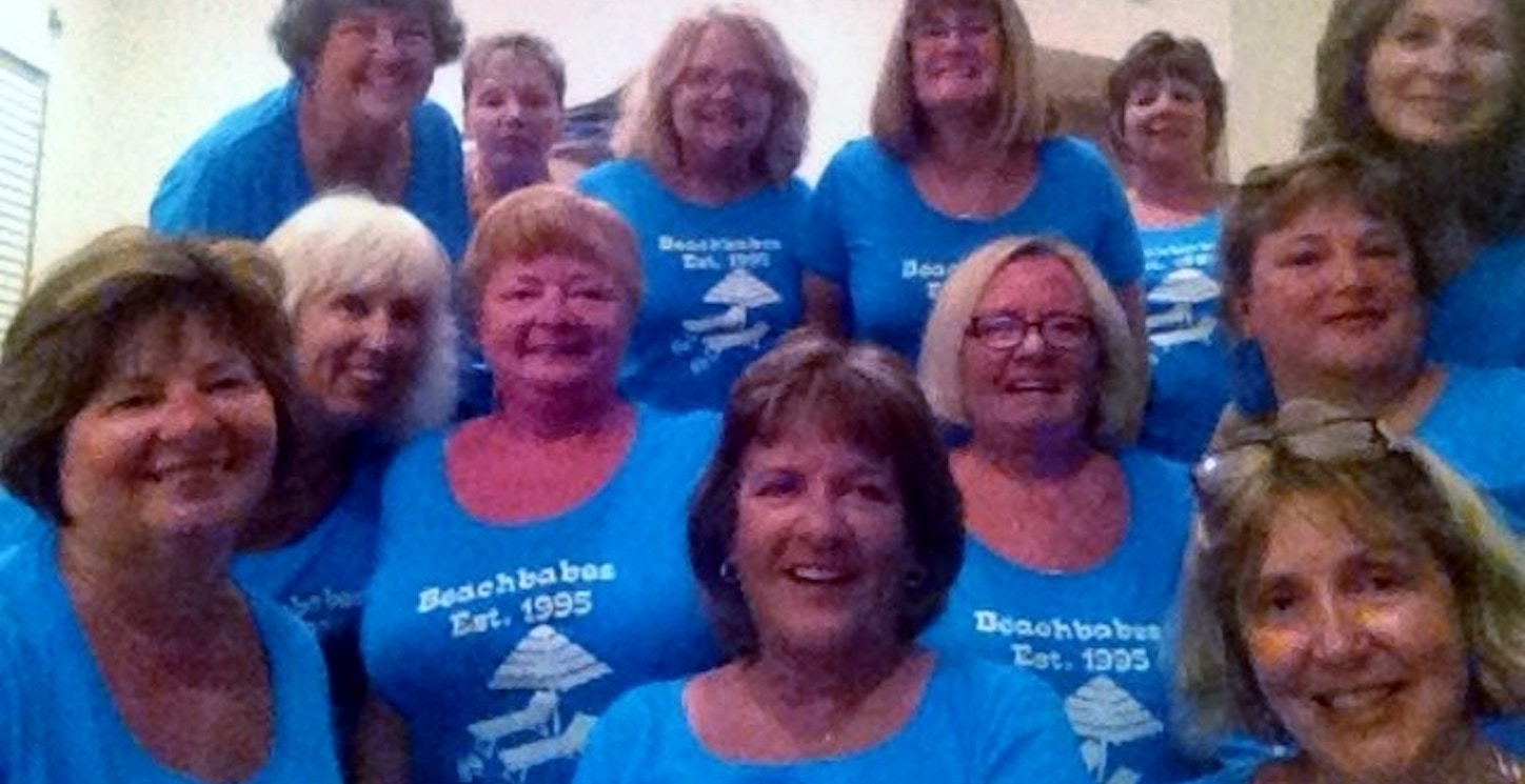 The Beachbabes 20 Year Beach Trip T-Shirt Photo