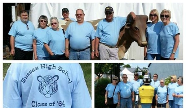 Sussex High School Class Of '64 50th Reunion T-Shirt Photo