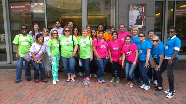 Abc & Ncope   The Great Scavenger Hunt 2014 T-Shirt Photo