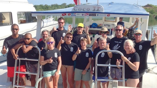 Summer Dive Trip To Roatan, Honduras T-Shirt Photo