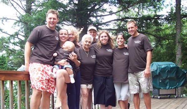 4 Generation Family Triathlon T-Shirt Photo