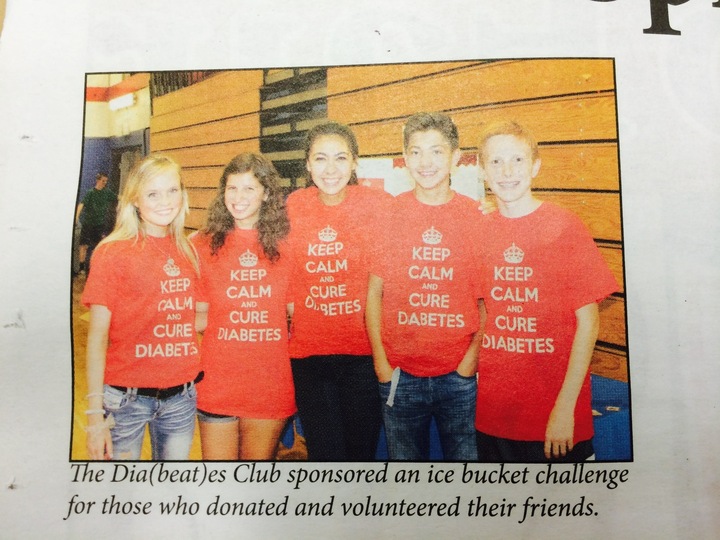 We Support Type 1 Diabetes! T-Shirt Photo