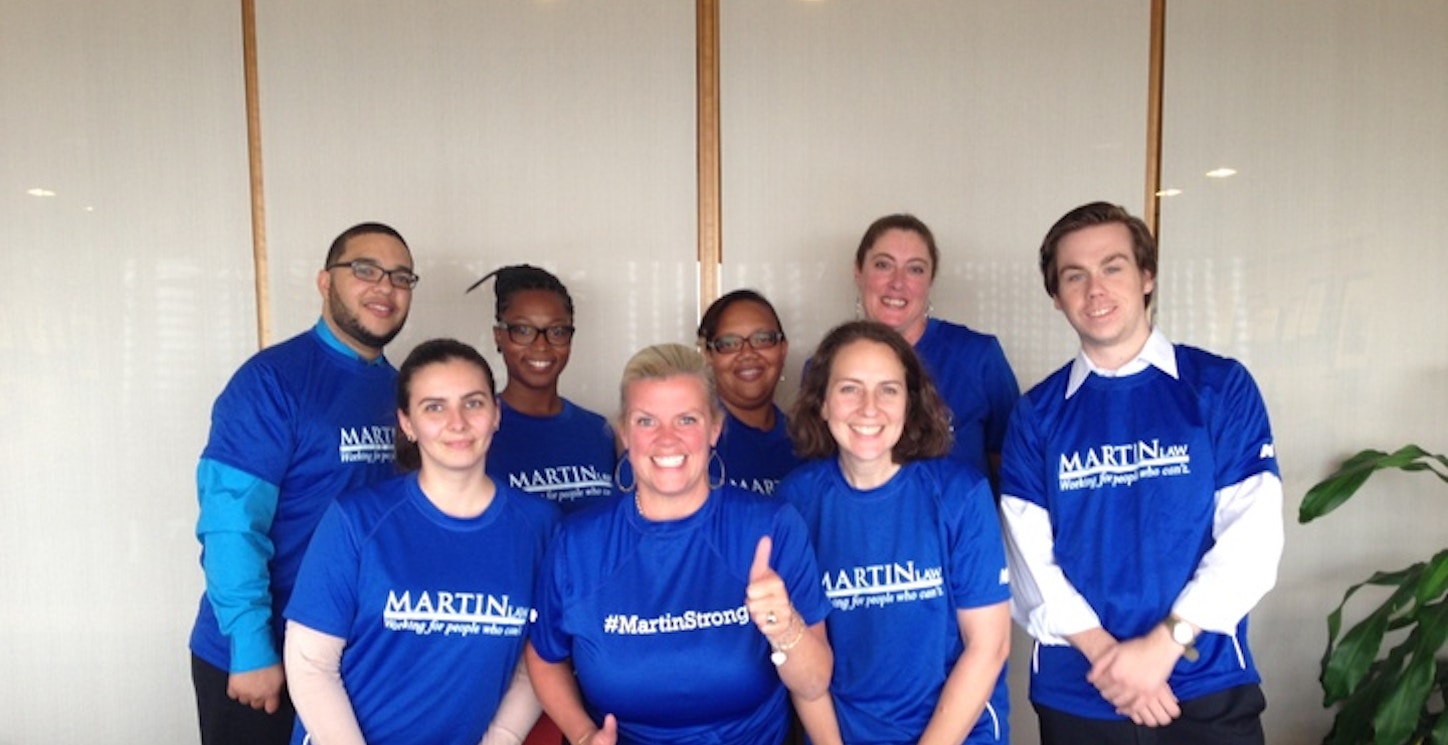 Martin Law Health And Wellness Winning Team: Flab U Less! T-Shirt Photo