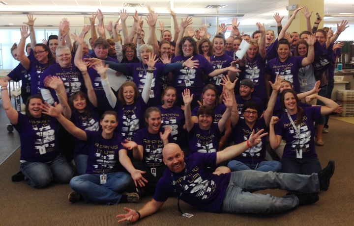 Ripp Team Goes Purple! T-Shirt Photo