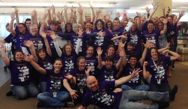 Ripp Team Goes Purple! T-Shirt Photo