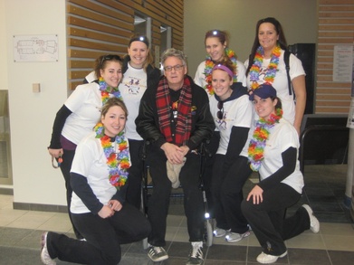 Laurier's Kpe Event Committee With Brent Mc Farlane T-Shirt Photo