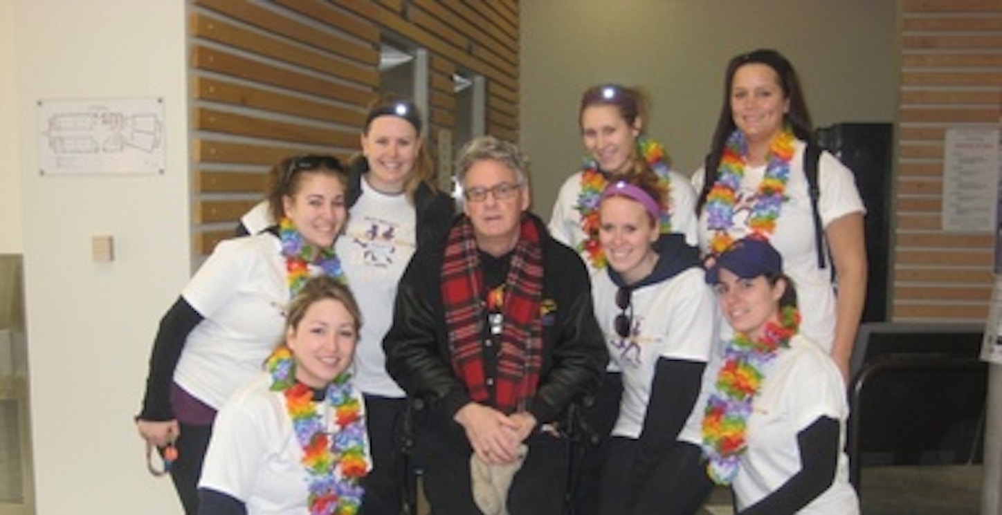 Laurier's Kpe Event Committee With Brent Mc Farlane T-Shirt Photo