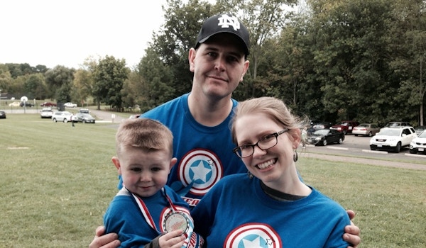 Picture of Higgins Family At The Walk For Apraxia Custom T-Shirt Design Higgins Family At The Walk For Apraxia T-Shirt Photo