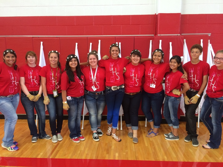 Jourdanton Colorguard T-Shirt Photo