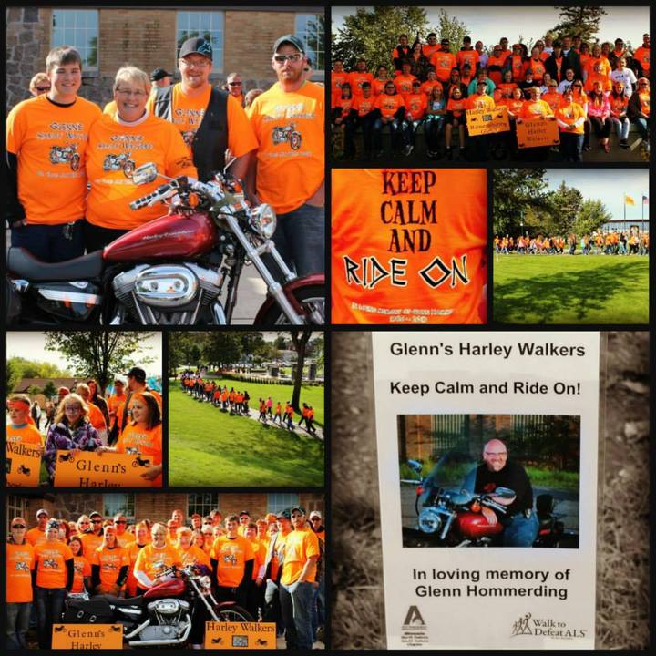 Glenn's Harley Walkers T-Shirt Photo