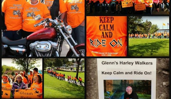 Glenn's Harley Walkers T-Shirt Photo