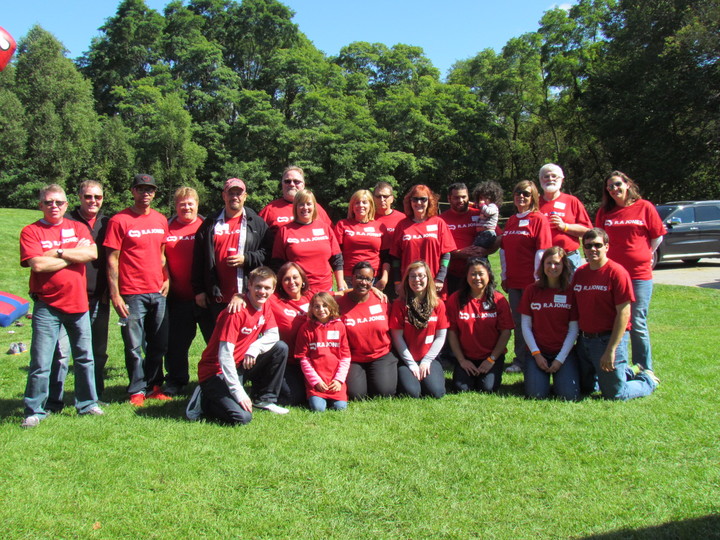 Volunteers At Picnic T-Shirt Photo