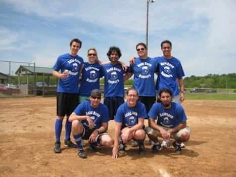 Acid Base Runners Kickball Team T-Shirt Photo