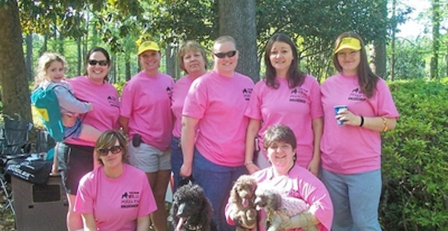 Ms Walk    Team Wild Poodles    Wilmington, Nc T-Shirt Photo