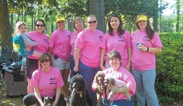 Picture of Ms Walk Team Wild Poodles Wilmington, Nc Custom T-Shirt Design Ms Walk Team Wild Poodles Wilmington, Nc T-Shirt Photo