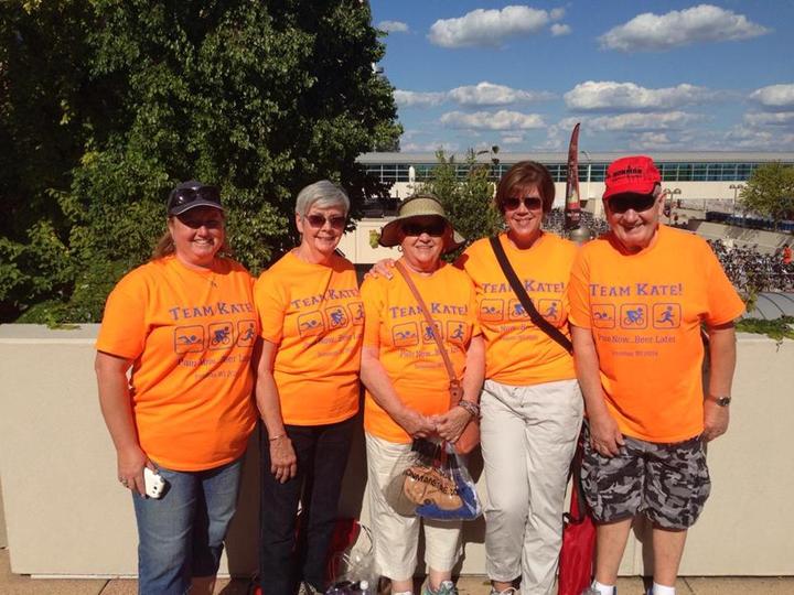 Ironman Wi 2014 'Team Kate' T-Shirt Photo